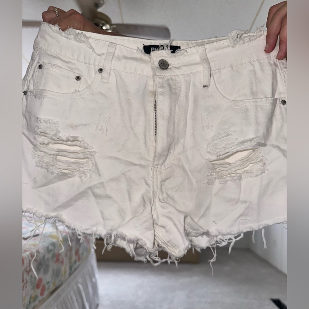 Blue b shorts